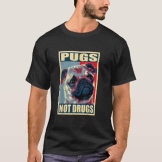 Camiseta Poster de Propaganda de Drogas