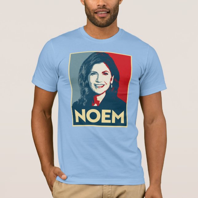 Camiseta Poster de Propaganda KRISTI NOEM (Frente)