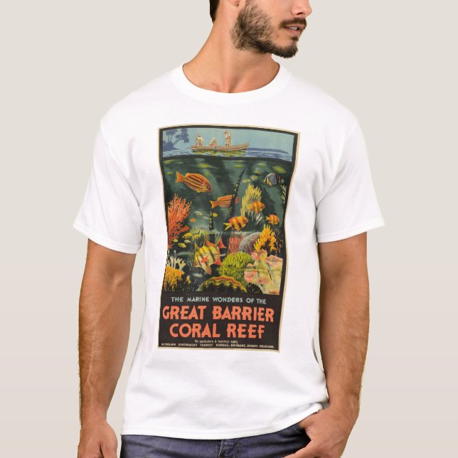 Camiseta Poster de Recife da Barreira do Excelente 1933 (Frente)