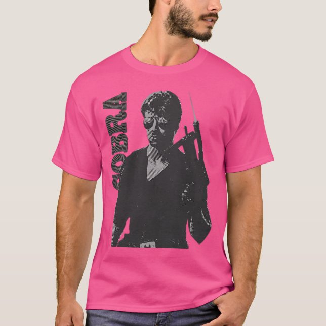 Camiseta Poster de Retro Cobra (Frente)