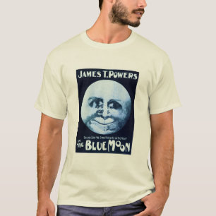 Camiseta Poster De Teatro De Lua Azul