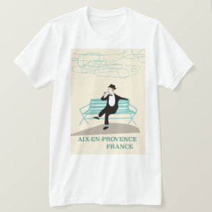 Camiseta Poster de viagens Aix-en-Provence da França