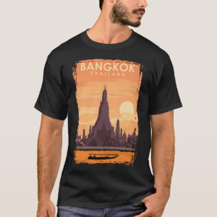 Camiseta Poster de viagens Banguecoque