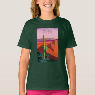 Camiseta Poster de viagens da arizona de Phoenix