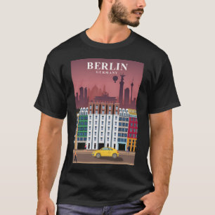 Camiseta Poster de viagens de Berlim