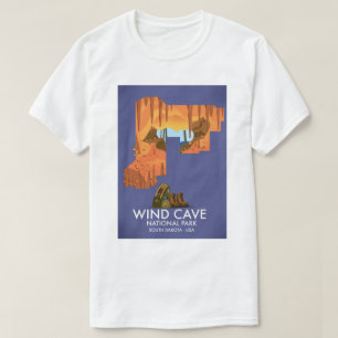 Camiseta Poster de viagens de caminhada do Parque Nacional 
