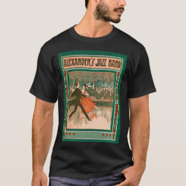Camiseta Poster de viagens de companhias aéreas Art deco