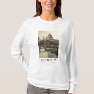 Camiseta Poster de viagens de Great Western St Paul Railway