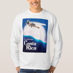Camiseta Poster de viagens de lua de avventure na Costa Ric