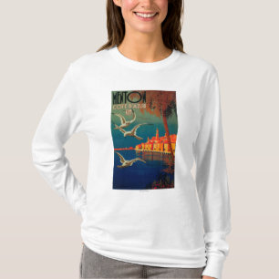 Camiseta Poster de viagens de Riviera francês # 1