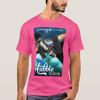 Camiseta Poster de viagens Espacial do Telescópio Hubble