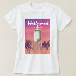 Camiseta Poster de viagens Hollywood Los Angeles