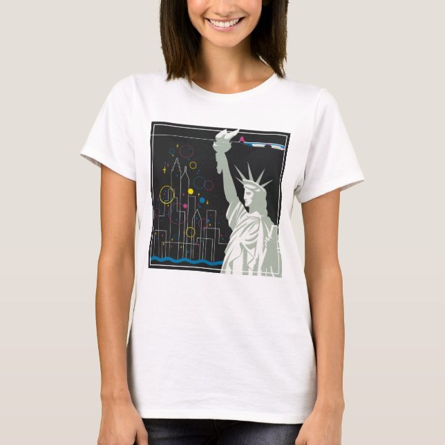 Camiseta Poster de viagens Para Voar Northwest Airlines (Frente)