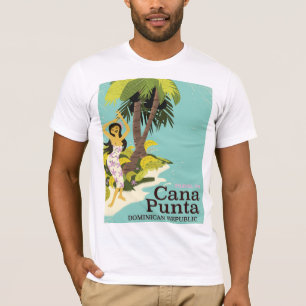 Camiseta Poster de viagens Punta Cana República Dominicana