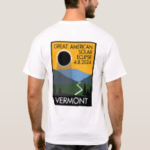 Poster de viagens Vermont Eclipse