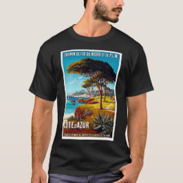 Camiseta Poster de viagens Vintage Chamonix