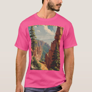 Camiseta Poster de Viagens vintage do Parque Nacional do Br