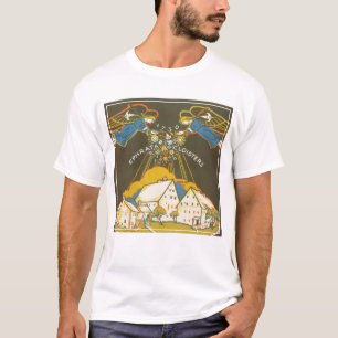 Camiseta Poster de viagens vintage Para O Armário Ephrata
