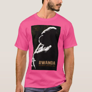 Camiseta Poster de viagens Vintage-Style Rwanda