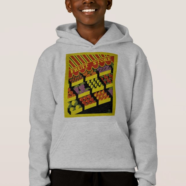 Camiseta Poster de WPA da loja da fruta - (Frente)
