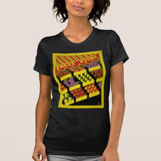 Camiseta Poster de WPA da loja da fruta -