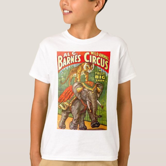 Camiseta Poster do circo (Frente)
