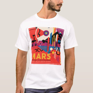 Camiseta Poster do Espaço Retroativo - Programa de Exploraç