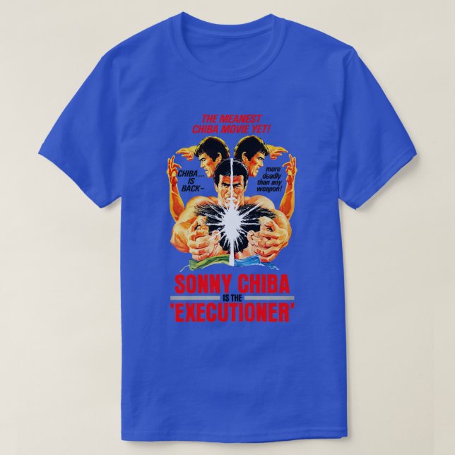 Camiseta Poster do executor (Frente do Design)