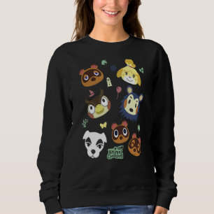 Camiseta Poster do Grupo de Cruzamento dos Animais