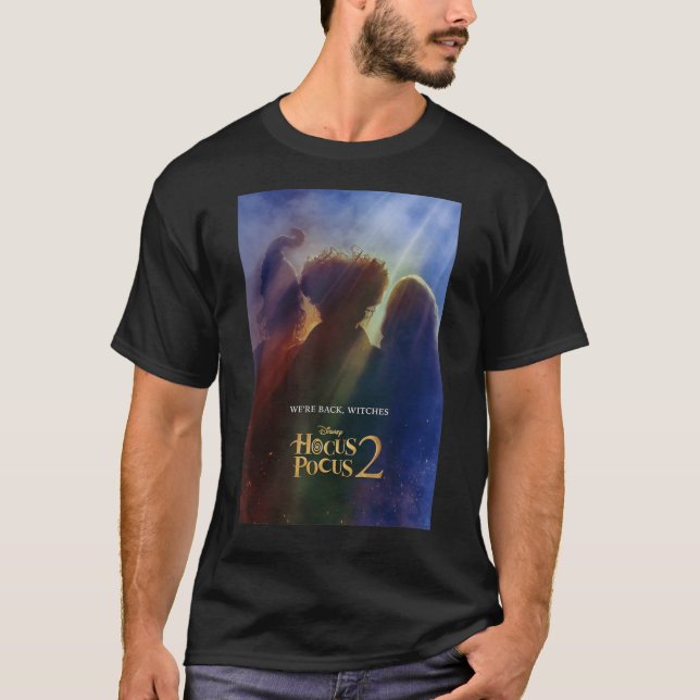 Camiseta Poster do Hocus Pocus 2 (Frente)