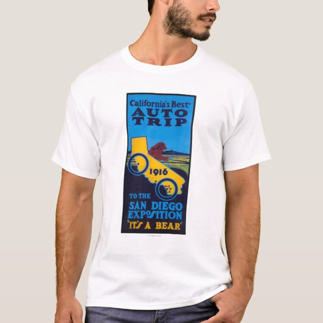 Camiseta Poster do promocional da expo (Frente)