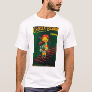 Camiseta Poster do promocional do chocolate de Besnier