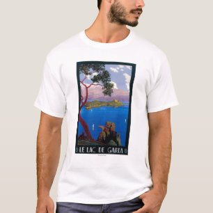 Camiseta Poster do promocional do viagem de Garda do lago
