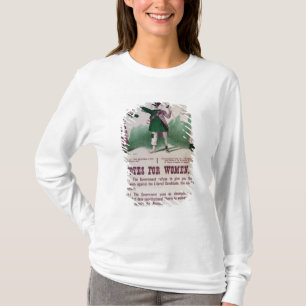 Camiseta Poster do sufrágio das mulheres
