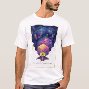 Camiseta Poster do Telescópio Espacial James Webb.