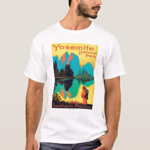 Camiseta Poster do turista - parque nacional de Yosemite,
