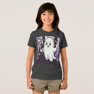 Camiseta Poster elegante e alegre com uma guinada