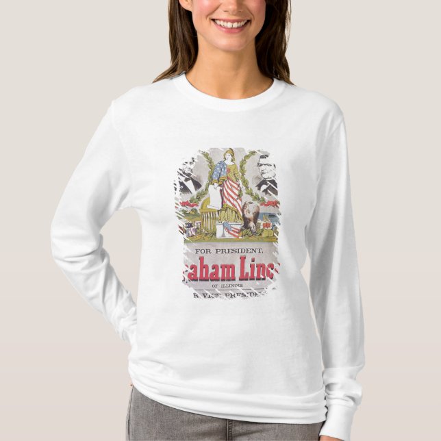 Camiseta Poster eleitoral da campanha para a união (Frente)