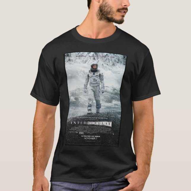 CAMISETA POSTER INTERSTELLAR (Frente)