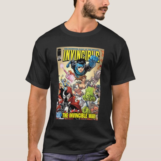 Camiseta Poster invencível (Frente)