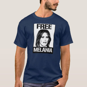 CAMISETA POSTER LIVRE DE MELANIA -