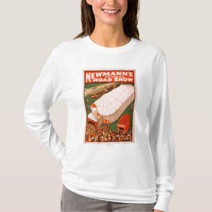 Camiseta Poster mágico famoso da mostra da barraca da