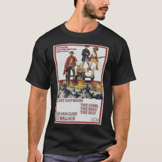 Camiseta Poster O Bom O Mau e O Poster Feio