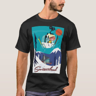 Camiseta Poster suiça
