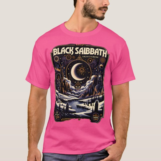 Camiseta Poster V2 comunista do Sabá Negro (Frente)