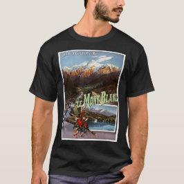 Camiseta poster viagens vintage