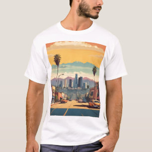 Camiseta Poster vintage de Los Angeles