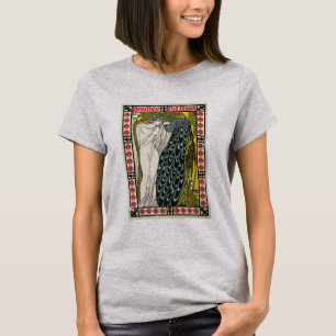 Camiseta Poster vintage:Peacock:Mulher