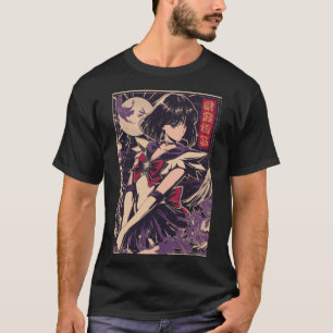 Camiseta Pôster Vintage Sailor Saturn amigos família