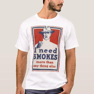Camiseta Poster WWI da Primeira Guerra Mundial dos Estados